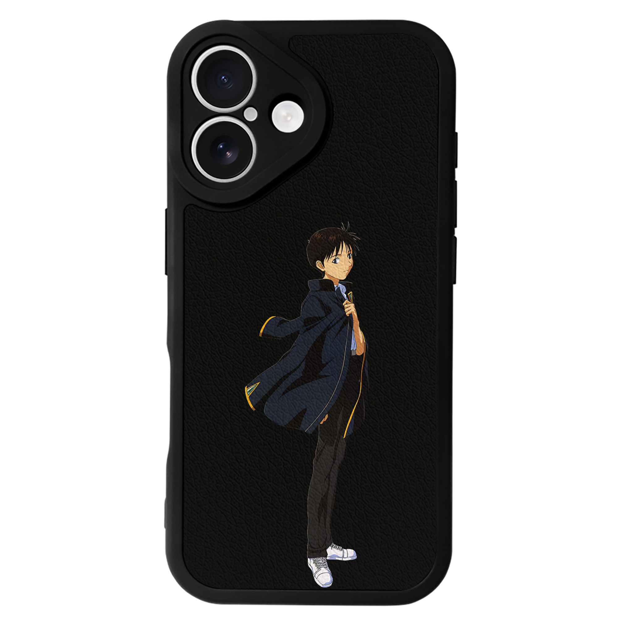（画像用） EVA 新世紀エヴァンゲリオン 【iPhone 16シリーズ対応】シリコンスマホケース（レザー調） 材質：シリコン
